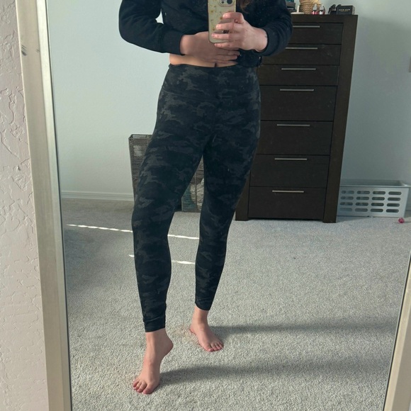 Fabletics Camo Powerhold Leggings - Picture 3 of 6